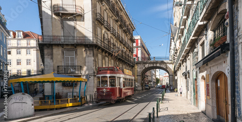 Strassenbahn in Lissabon © Andreas Gruhl