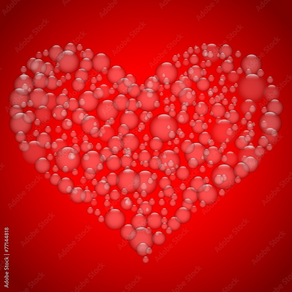 Obraz premium Red Hearts