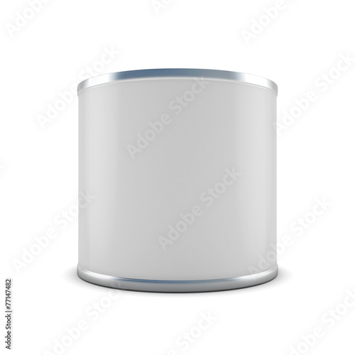 Wallpaper Mural Template closed tin can close-up for your design Torontodigital.ca