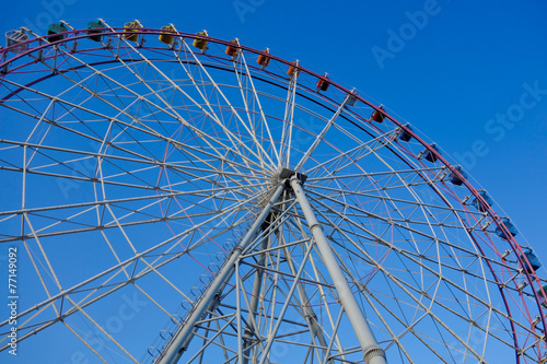 Ferris wheel   Blue Sky