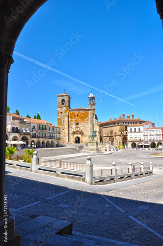 Pueblos bonitos, España, Plaza Mayor de Trujillo, Cáceres