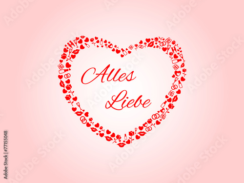 Valentinstag Herz