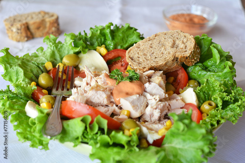 Fresh Healthy Chicken Salad