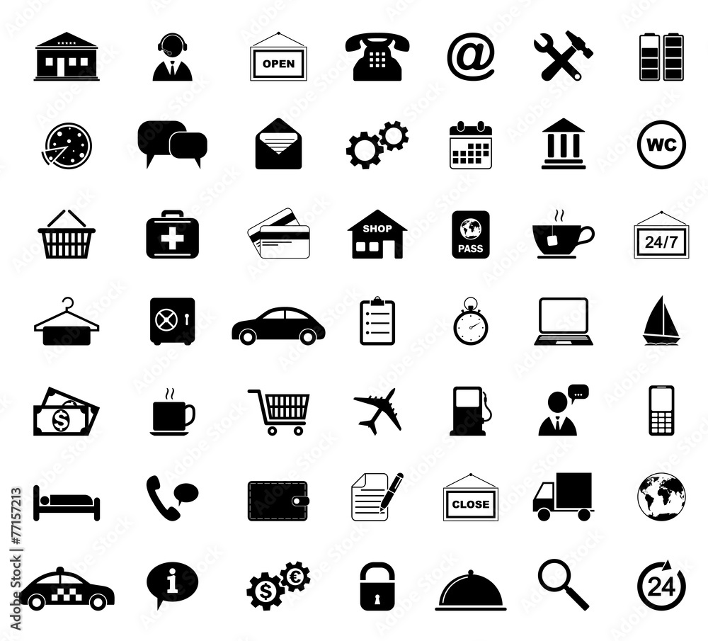 Service icons Service icons