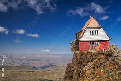 Hut on Chacaltaya photo