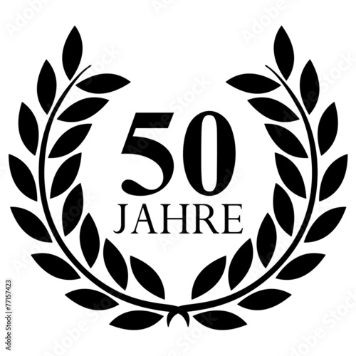Lorbeerkranz. 50 jahre jubiläum