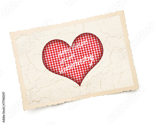 Foto mit Herz - Valentinstag
