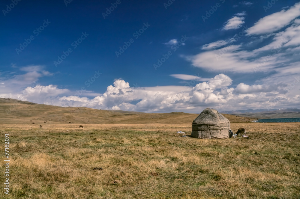 Yurts in Kyrgyzstan Yurts in Kyrgyzstan