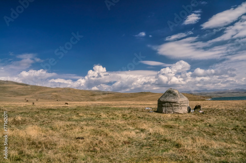 Yurts in Kyrgyzstan