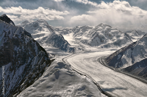 Fedchenko glacier in Tajikistan © michalknitl