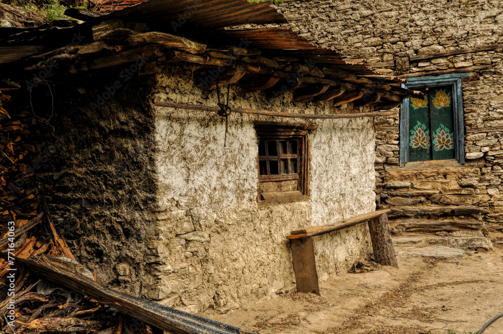 Old village in Nepal Old village in Nepal