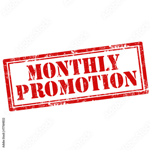 Monthly Promotion-stamp