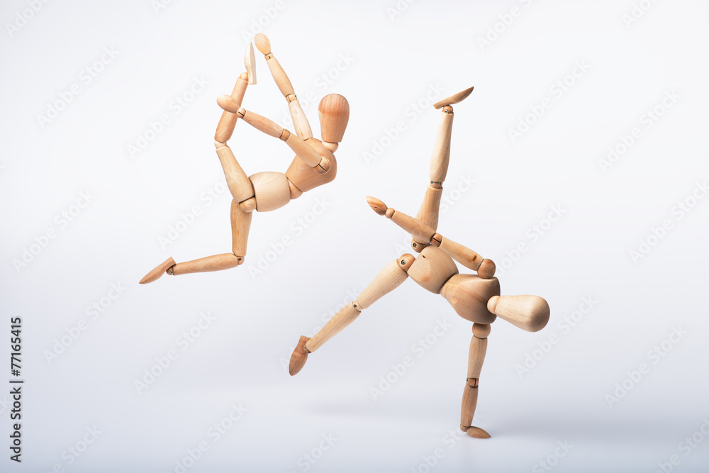 Naklejka premium Tänzer, Akrobaten, Show