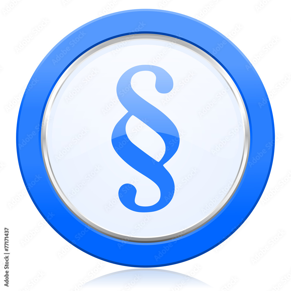 paragraph icon law sign paragraph icon law sign