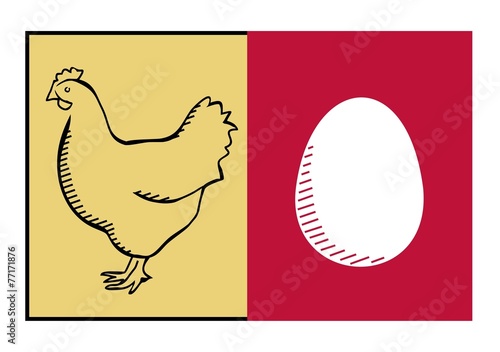 chicken and egg