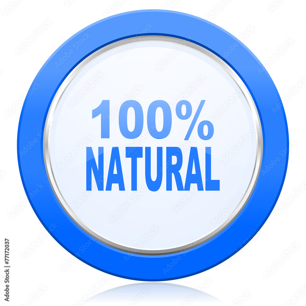 natural icon 100 percent natural sign natural icon 100 percent natural sign