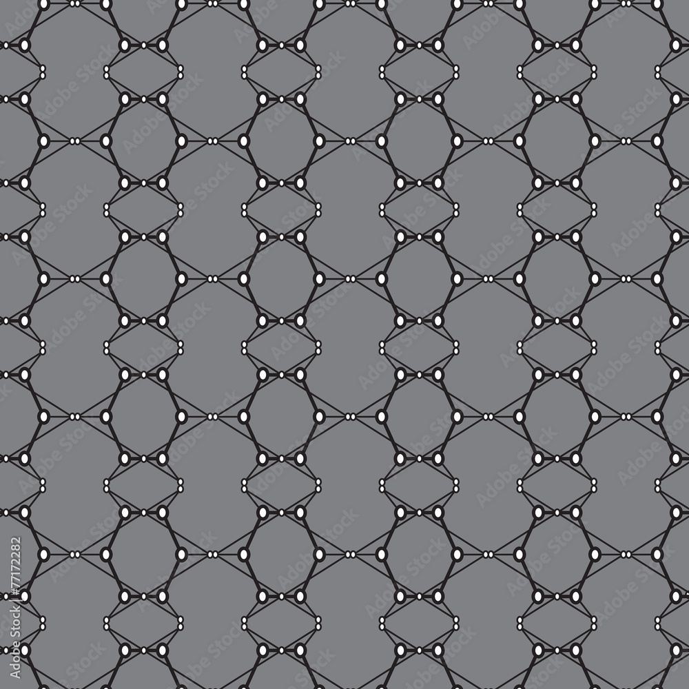 Fototapeta premium Repeating geometric seamless pattern