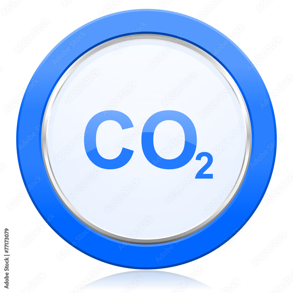 carbon dioxide icon co2 sign carbon dioxide icon co2 sign