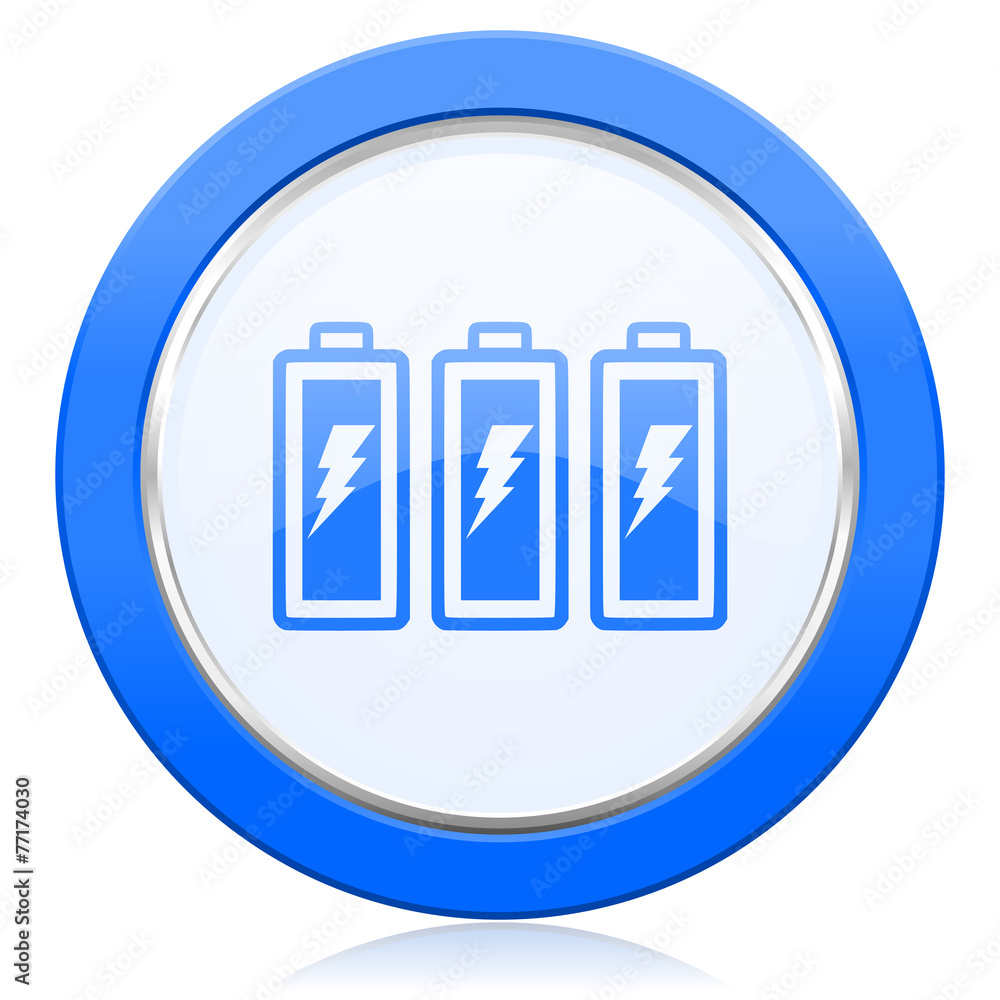 battery icon power sign battery icon power sign