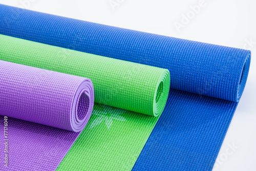 Colorful Fitness Mats photo