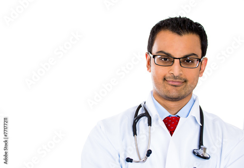 headshot portrait handsome male health care professional  © pathdoc