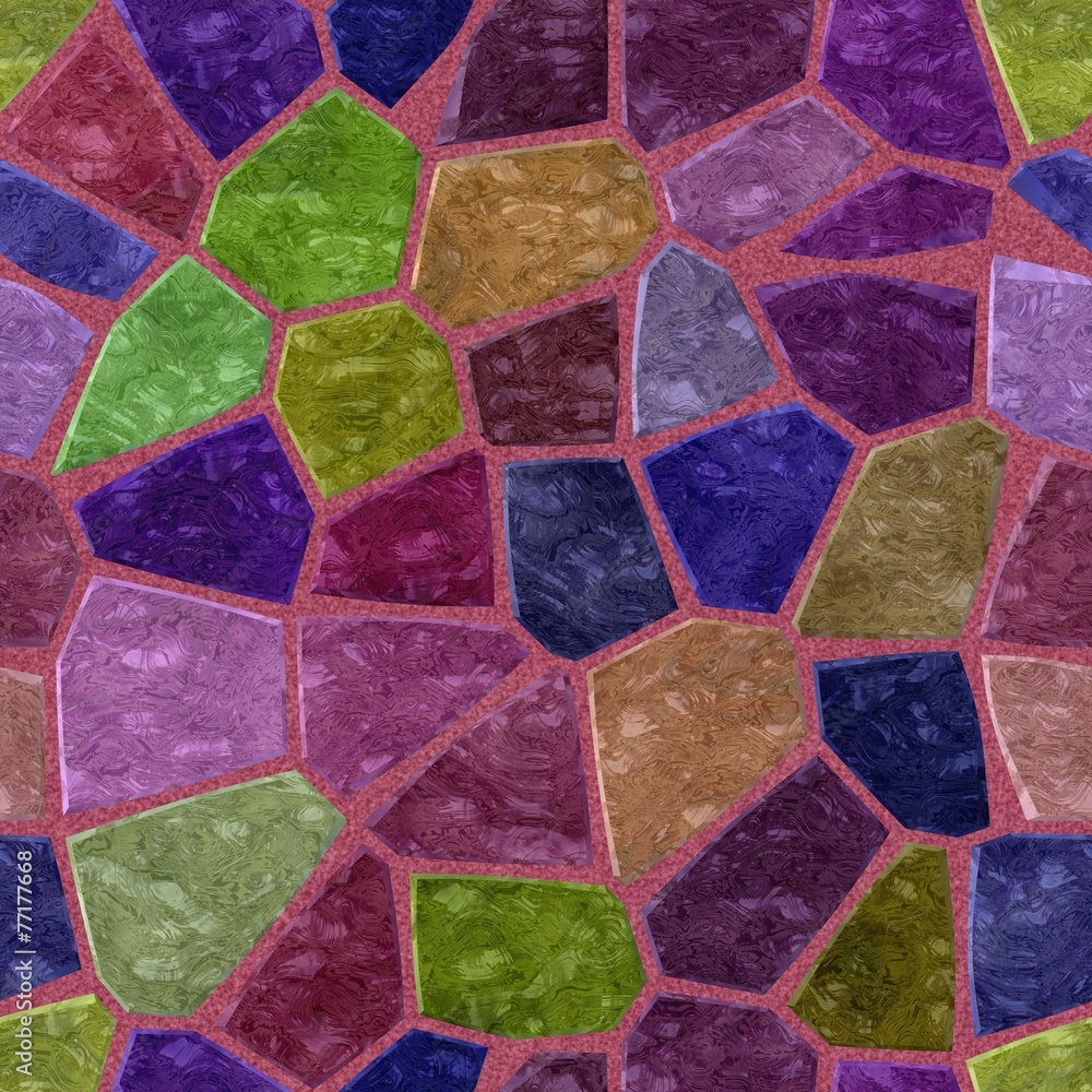 Color tiles seamless mosaic Color tiles seamless mosaic