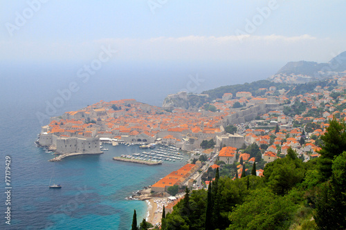 Dubrovnik aerial