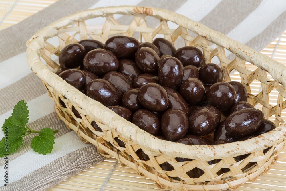 custom made wallpaper toronto digitalAlmond in chocolate