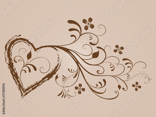 herz,herzen,flora,floral,abstrakt,hochzeit,heirat,einladung,