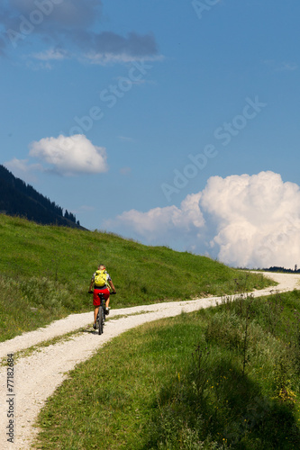 MTB am Schinder beim Tegernsee photo