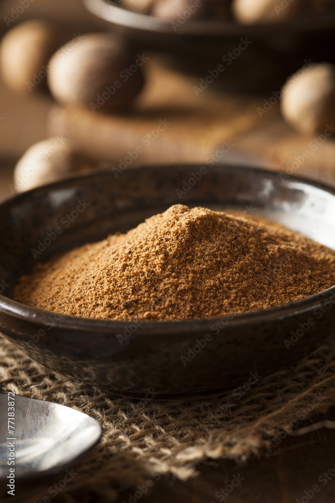 Raw Organic Dry Nutmeg Raw Organic Dry Nutmeg