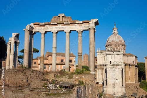 Rome Forum, ruins