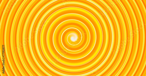 Yellow twirl circular wave Background.