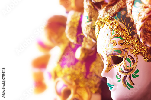 Fototapeta Naklejka Na Ścianę i Meble -  Beautiful Venetian masks