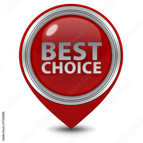 Free Download Best choice pointer icon on white background - GFXLoad