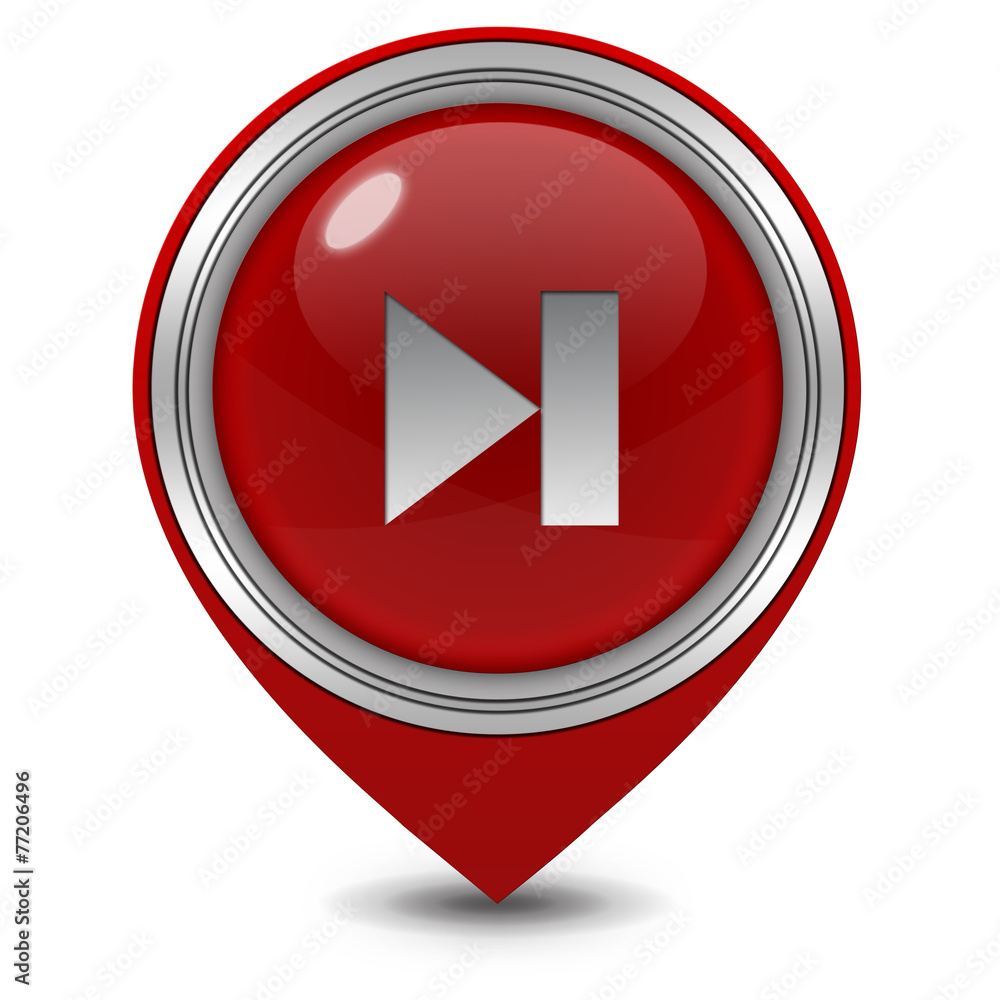 next pointer icon on white background next pointer icon on white background