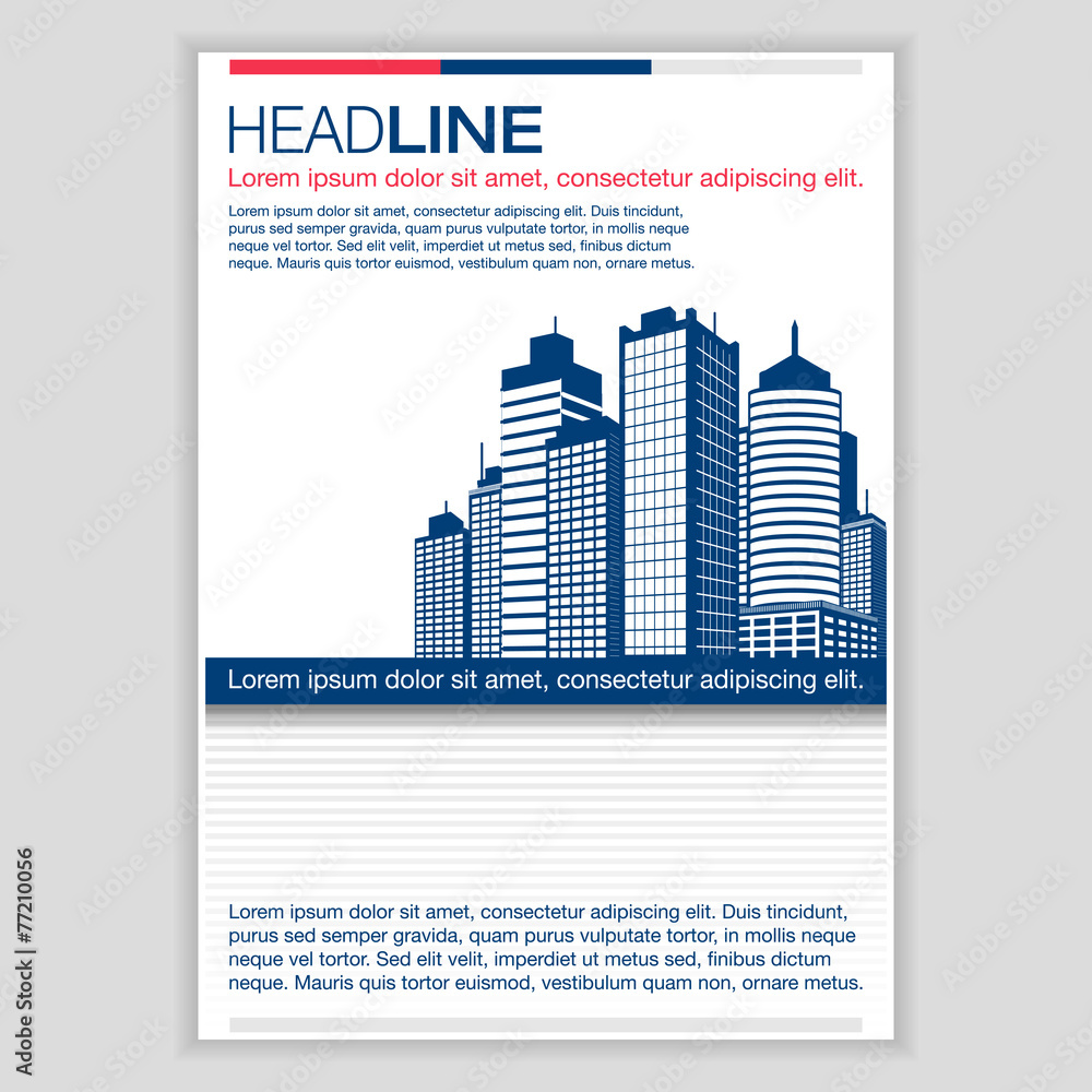 Brochure Template Design. Vector Flyer, Pamphlet, Leaflet. Brochure Template Design. Vector Flyer, Pamphlet, Leaflet.