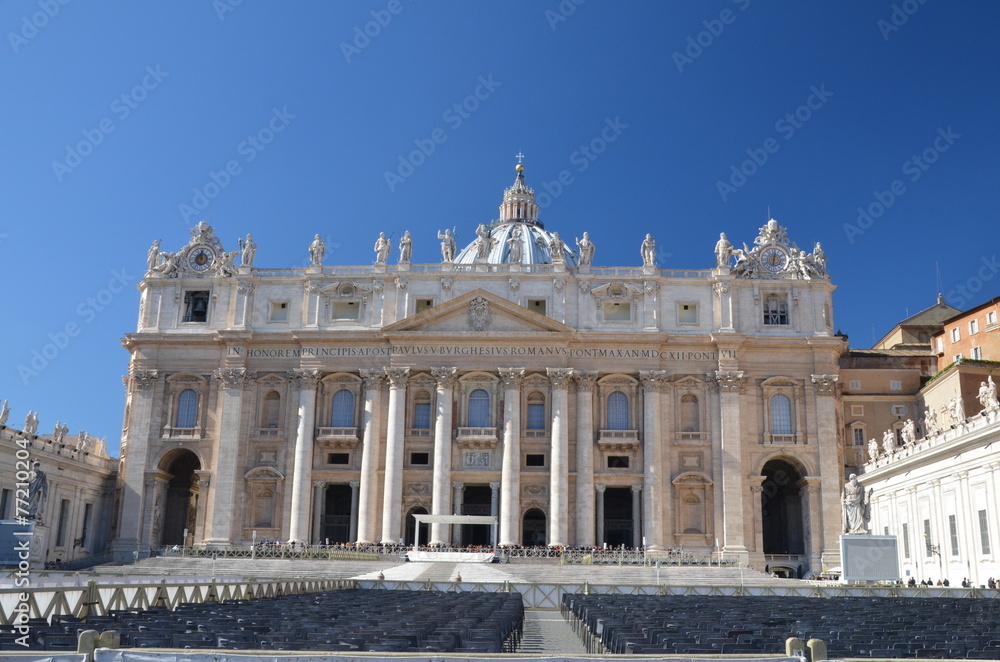 Obraz premium Saint Peter's Basilica in Rome