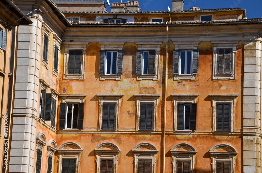 Obraz premium Colours of Rome, Piazza della Rotonda