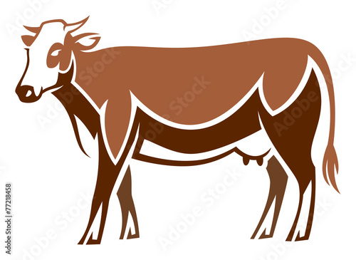 Stylized Cow - Abondance Cattle