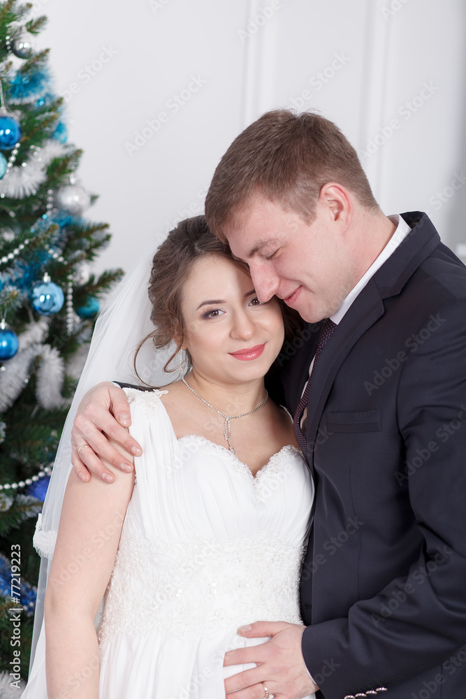 Pregnant bride and groom Pregnant bride and groom