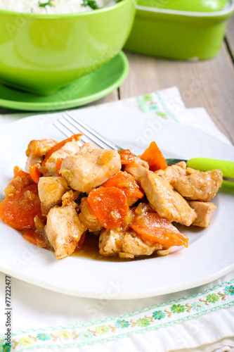 Ginger chicken breast