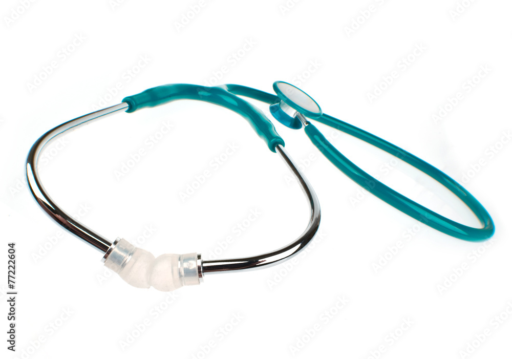 Stethoscope isolated on white background Stethoscope isolated on white background