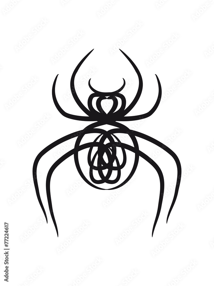 Abstract art spider Abstract art spider