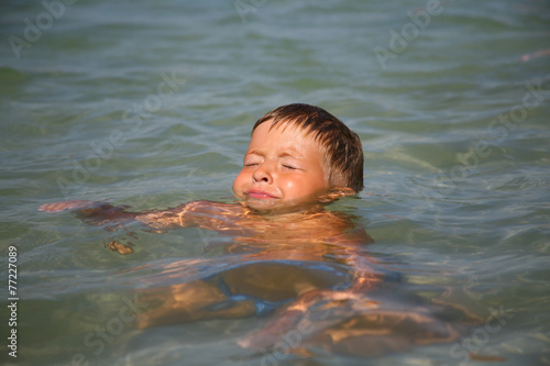 Boy in water © Sergii Kondrytskyi