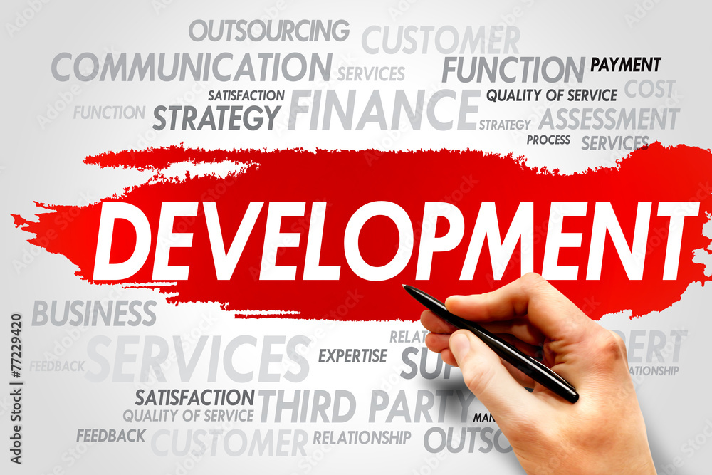 DEVELOPMENT word cloud, business concept DEVELOPMENT word cloud, business concept