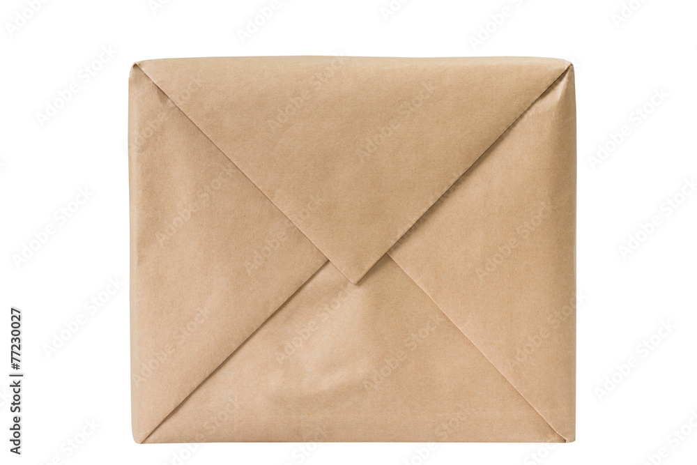 Paper box tied with a rope Paper box tied with a rope