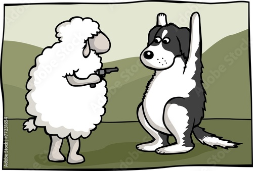 sheep gangster