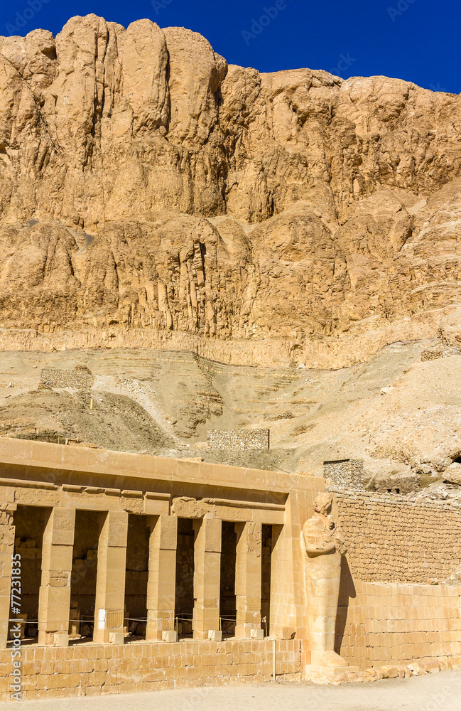 Mortuary temple of Hatshepsut in Deir el-Bahari - Egypt