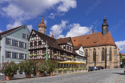 Feuchtwangen is an historic city in Bavaria